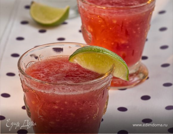 Арбузный напиток с лаймом