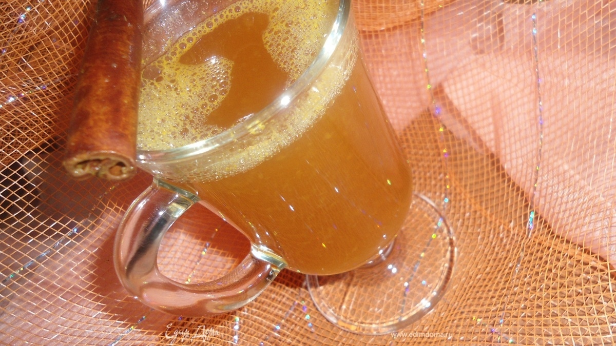 Согревающий мандариновый чай