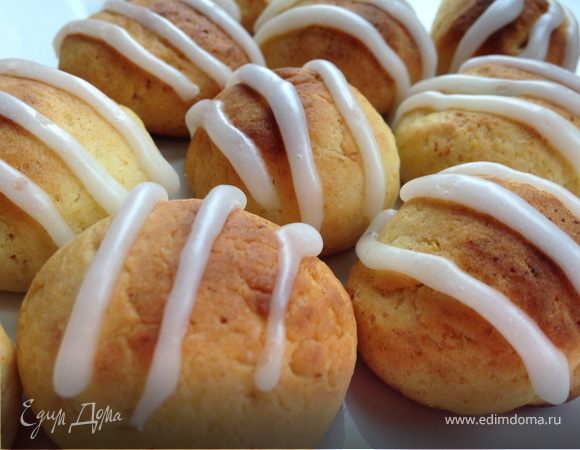 Творожно-лимонное печенье