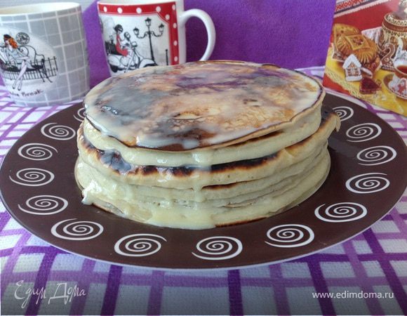 Ванильные панкейки