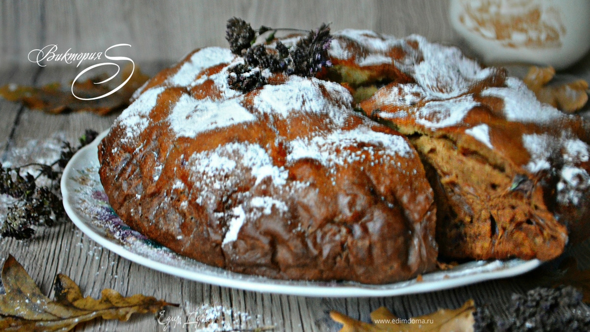 Французский деревенский пирог с мёдом