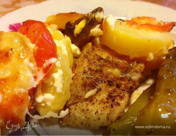 Рыба по-монастырски Рыба по-монастырски