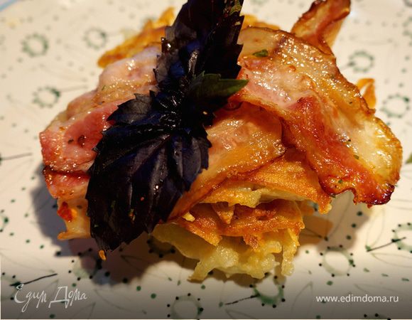 Драники с беконом