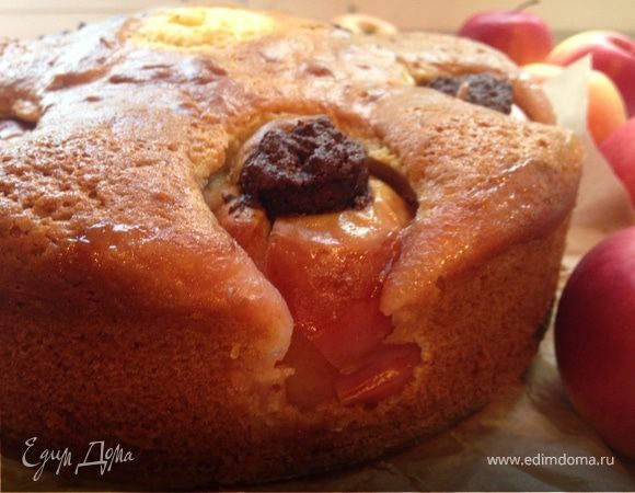 Пирог из целых яблок "Яблочки с шоколадом" Пирог из целых яблок "Яблочки с шоколадом"