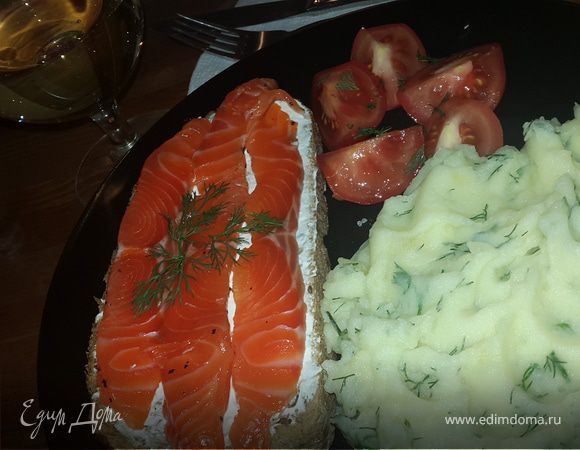Лосось малосольный