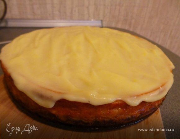 Тыквенный чизкейк с заварным апельсиновым кремом