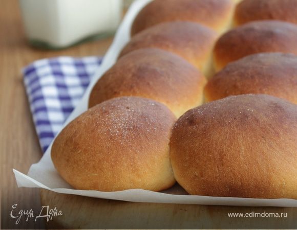 Ванильные сдобные булочки с джемом Ванильные сдобные булочки с джемом