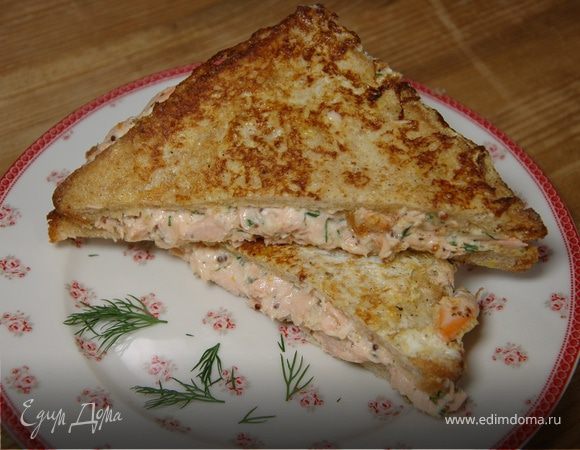 Горячие сэндвичи с семгой Горячие сэндвичи с семгой