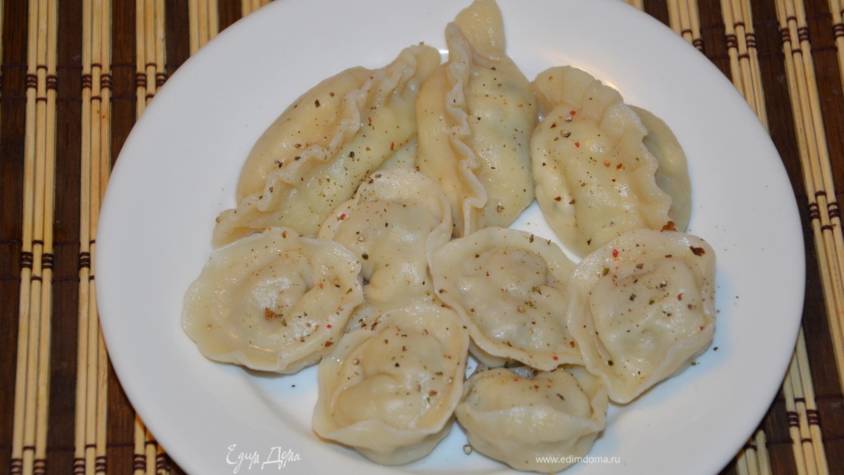 Пельмешки с рыбой