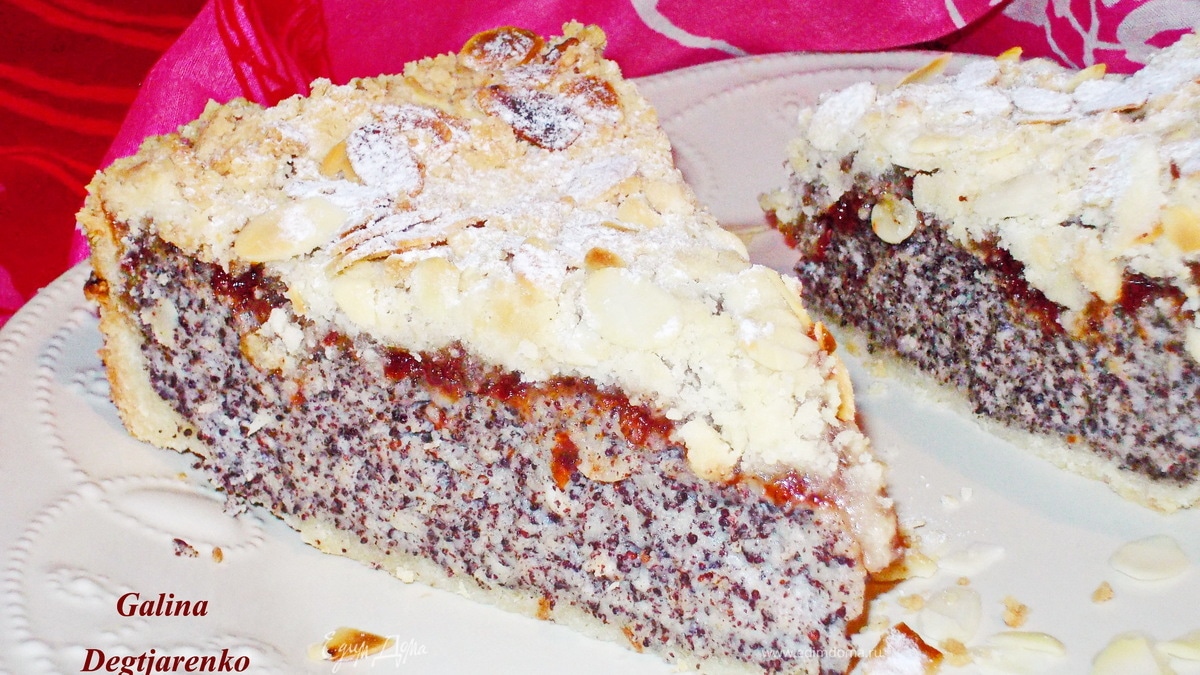 Немецкий маковый пирог