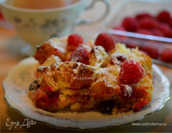 Завтрак с круассанами 