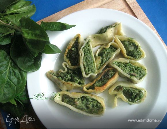 Жареные швабские пельмени Маульташен (Maultasche) Жареные швабские пельмени Маульташен (Maultasche)