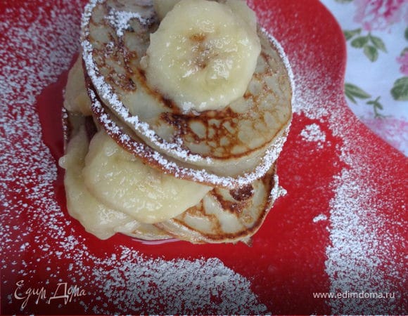 Банановые оладьи по-балинезийски