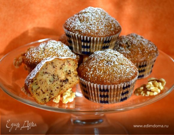 Банановые маффины Банановые маффины