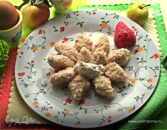 Яблочные вареники (без муки) Яблочные вареники (без муки)