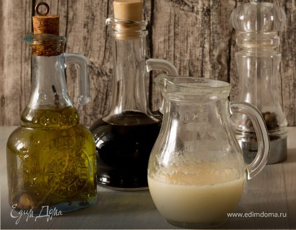 Постная салатная заправка