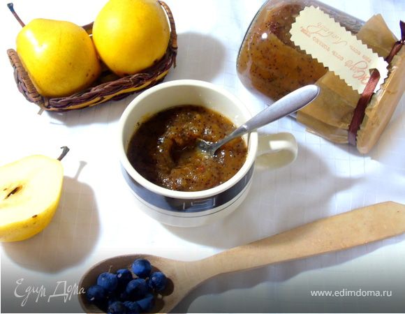 Грушевое варенье с маком Грушевое варенье с маком