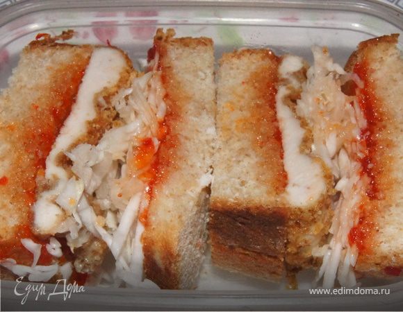 Японский сэндвич (Katsu sando)