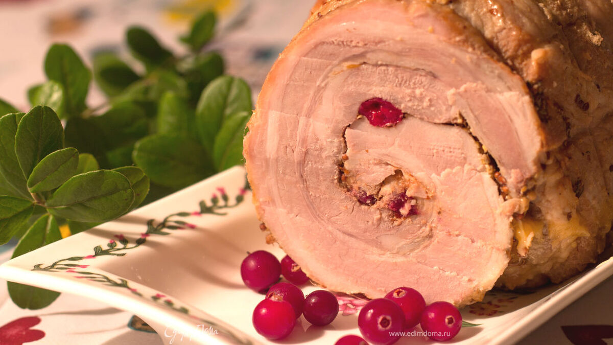 Рулет из свиной пашинки