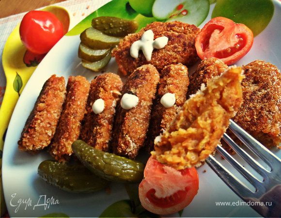 Чечевичные котлетки