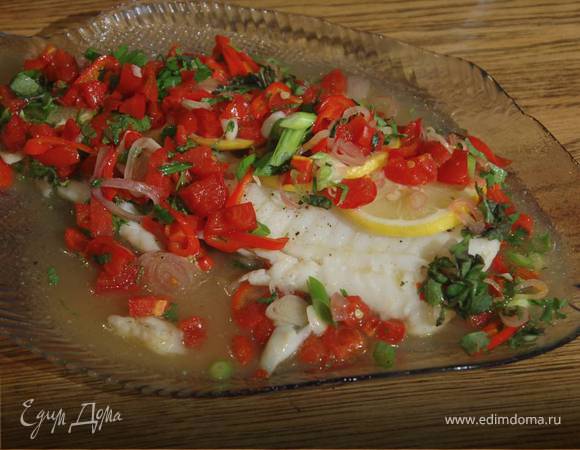 Треска в кисло-сладком соусе Треска в кисло-сладком соусе