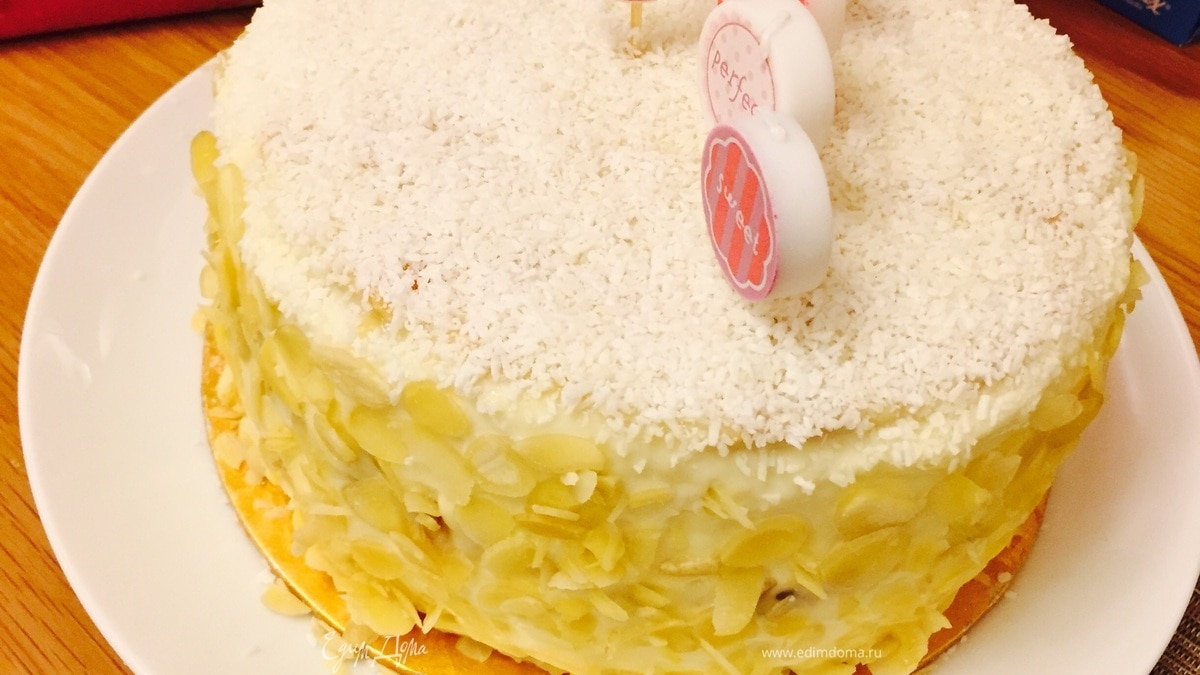 Торт "Раффаэлло"