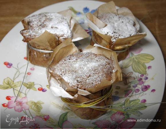 Маффины с кофе и белым шоколадом Маффины с кофе и белым шоколадом