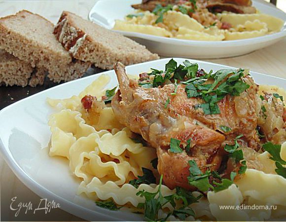 Медово-горчичный кролик