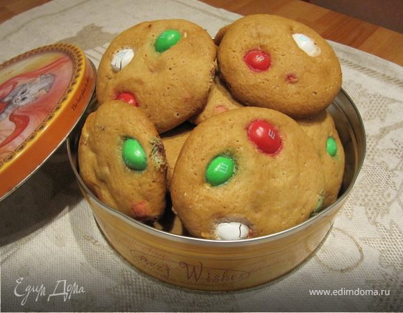 Печенье с M&M's