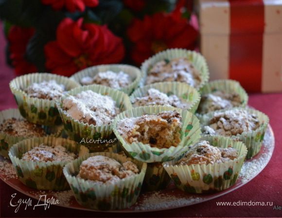 Маффины штоллен Маффины штоллен