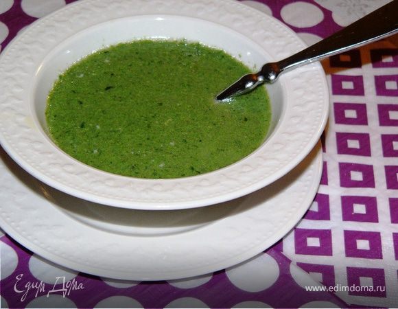 Суп из шпината Суп из шпината