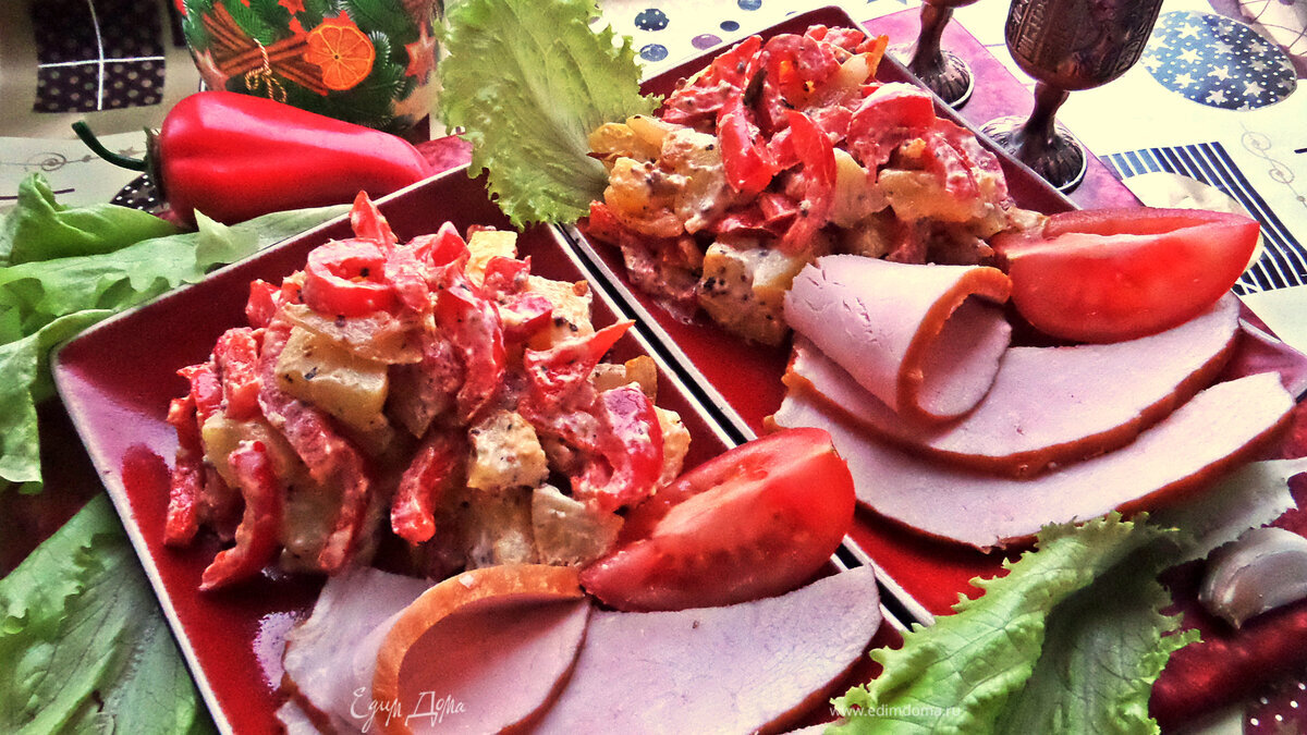 Датский картофельный салат