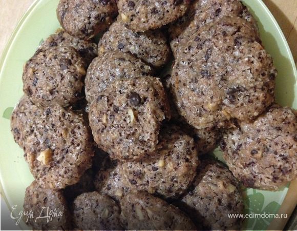 Шоколадное печенье Шоколадное печенье