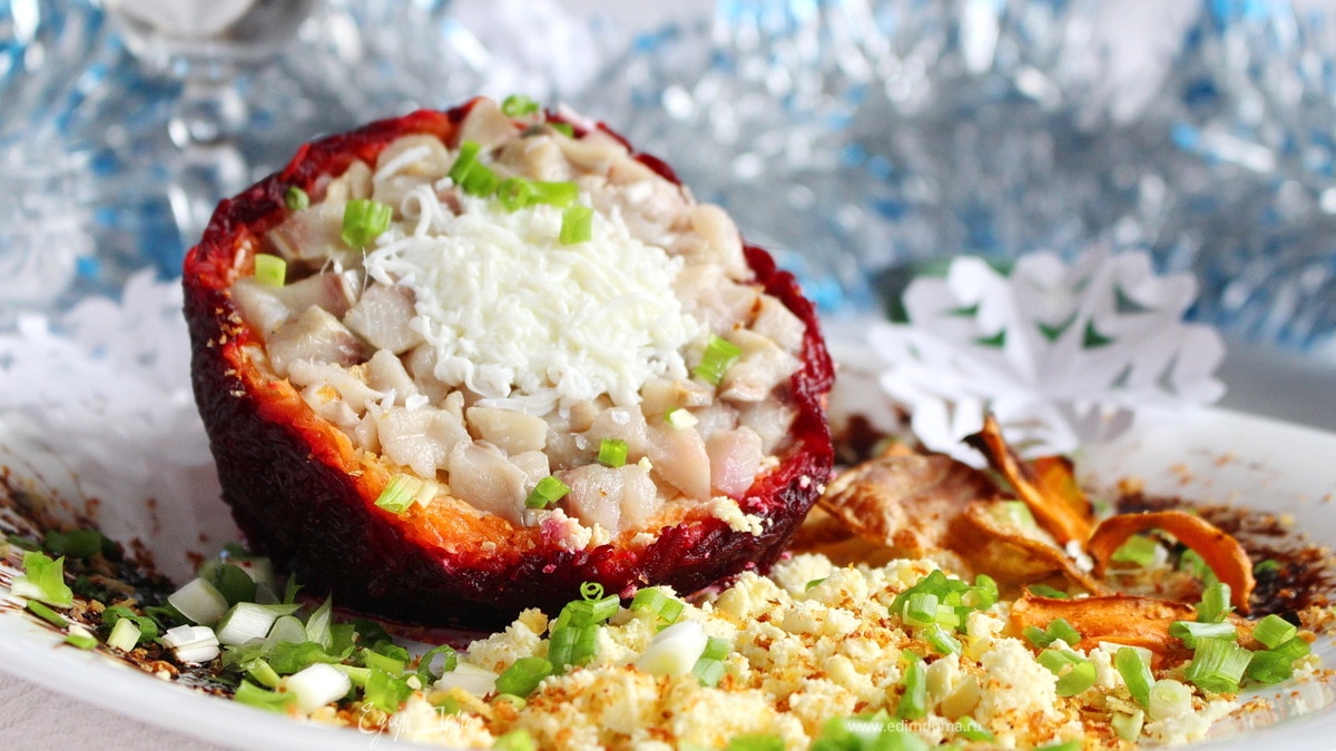 Селедка в шубе по-новому