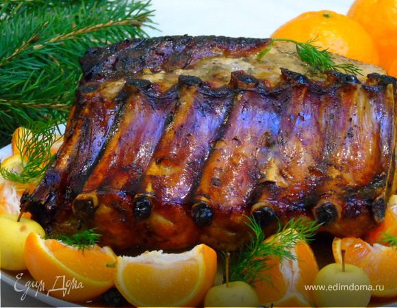 Свинина в мандариновом соусе