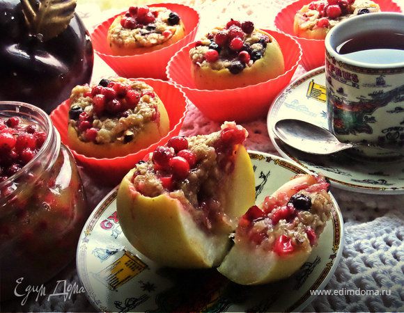 Фаршированные пряные яблочки Фаршированные пряные яблочки