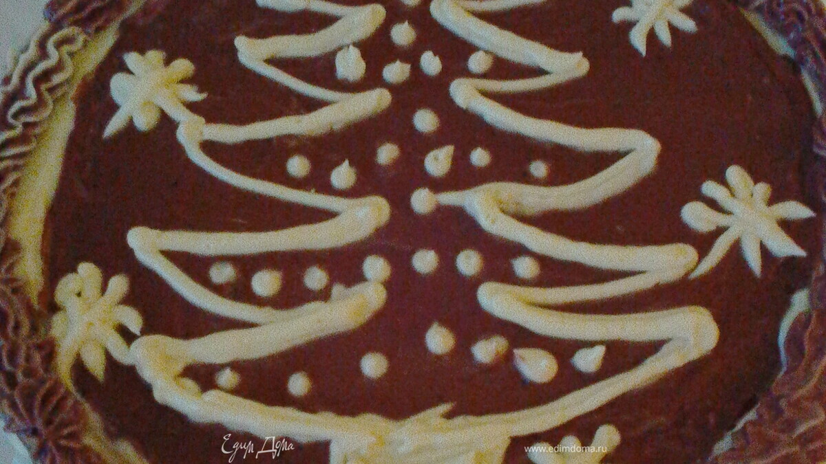 Новогодний Киевский торт