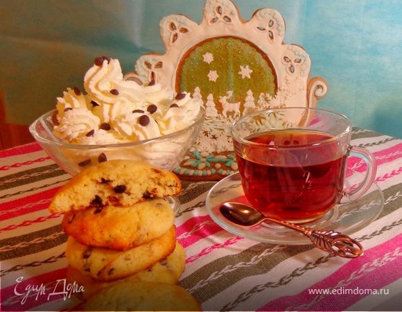 Шоколадное печенье на маскарпоне Шоколадное печенье на маскарпоне