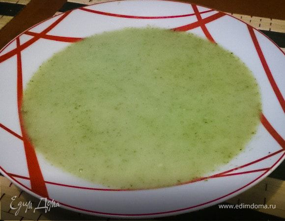 Суп-пюре из брокколи