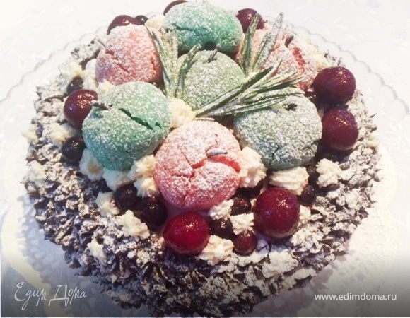 Зимний вариант летнего торта Зимний вариант летнего торта