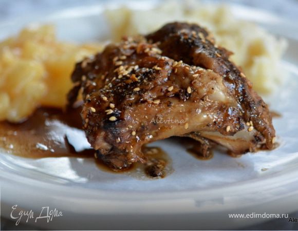 Свиные ребрышки в соусе терияки Свиные ребрышки в соусе терияки