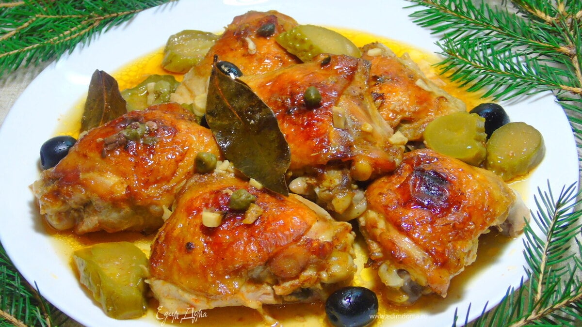 Курица в пряном соусе