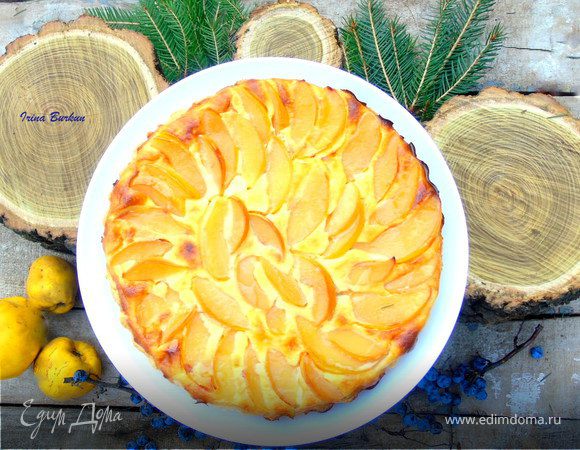 Тарт с айвой и рикоттой Тарт с айвой и рикоттой