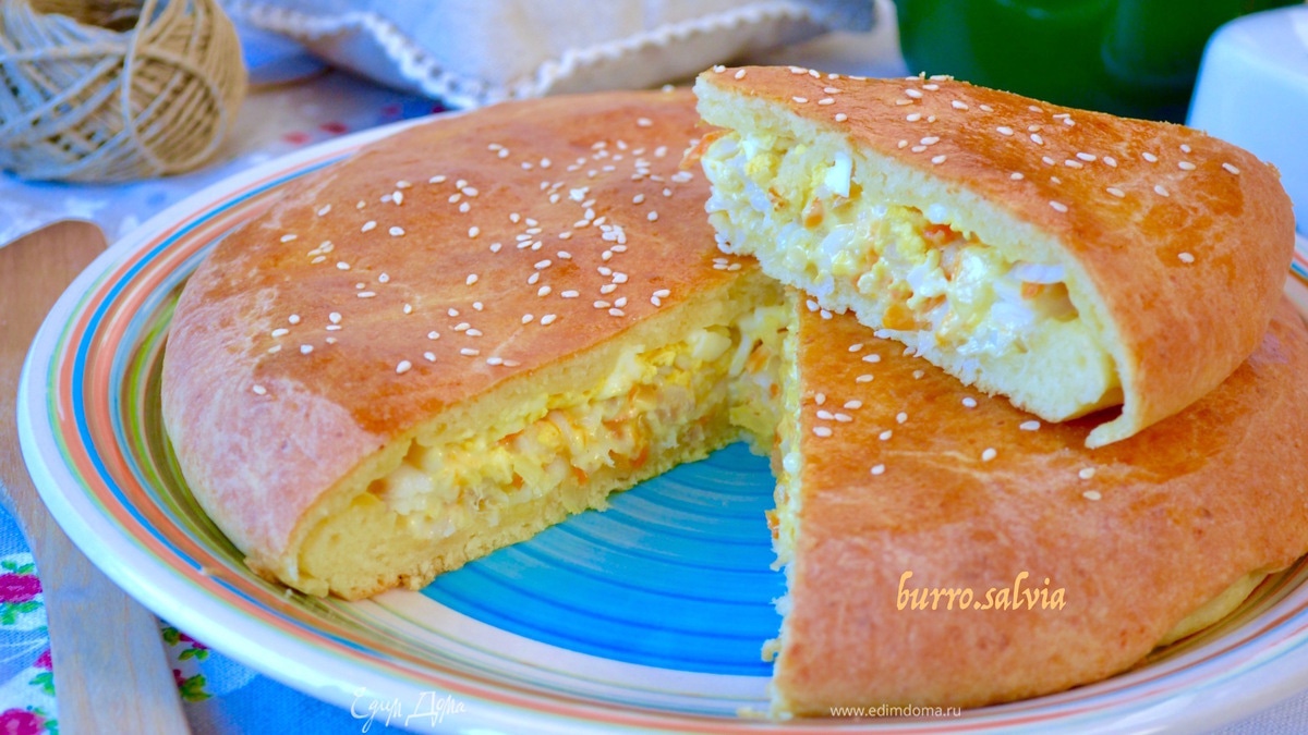 Пирог с рыбной начинкой