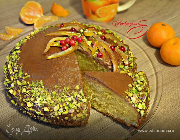 Пирог «Мандаринка»