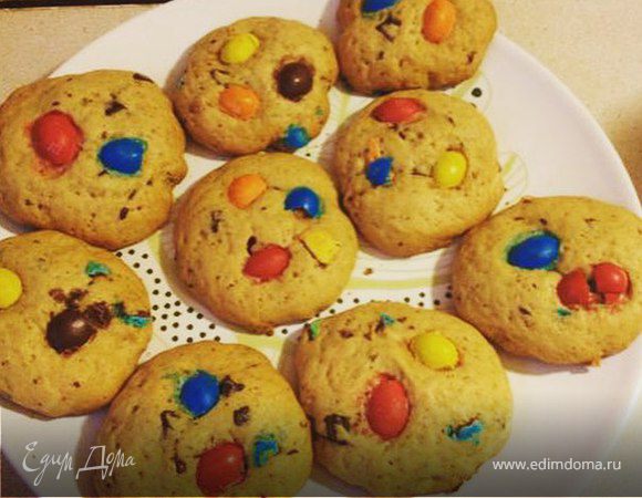 Печенье с M&M’S Печенье с M&M’S