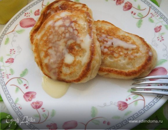 Овсяные оладьи на кефире Овсяные оладьи на кефире