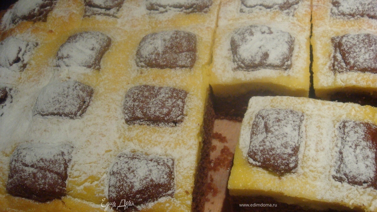 Пирог "Стеганое одеяло"