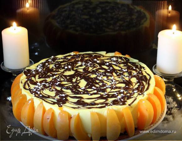 Торт «Темный Ларри» с птичьим молоком Торт «Темный Ларри» с птичьим молоком