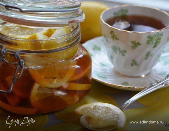 Лимоны с медом и имбирем Лимоны с медом и имбирем